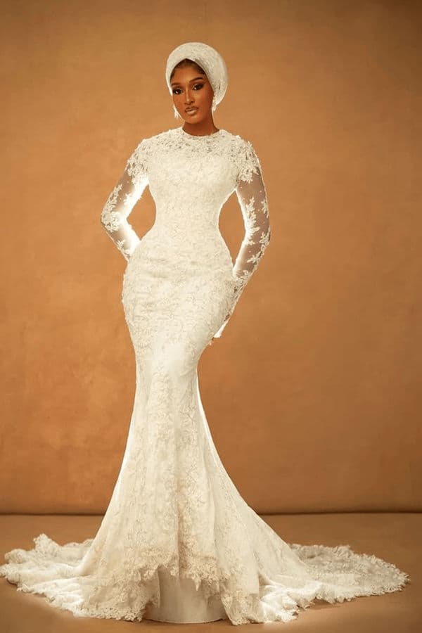 Amara Off-Shoulder Gown